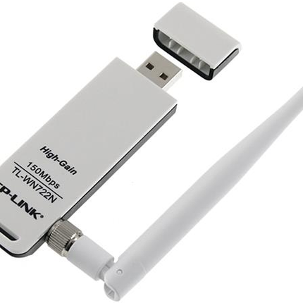 Безжична мрежова карта TP-Link TL-WN722N - USB