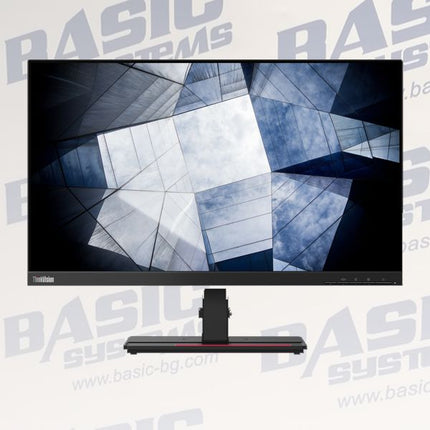 Monitor with abstract design on screen against a branded background
Lenovo ThinkVision P24q-20 Monitor vtora upotreba - (2560 x 1440; IPS - matritsa; HDMI