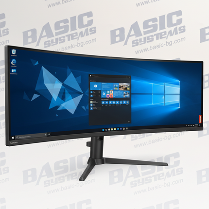 Repeating 'Basic Systems' logo on a light gray background