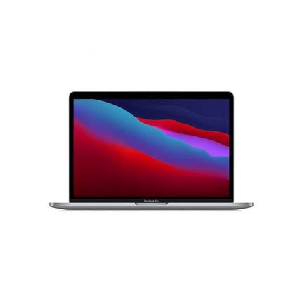 Laptop Apple MacBook Pro 13.3-Inch A2338 Laptop vtora upotreba  M1 - 8 cores with colorful display on a white background