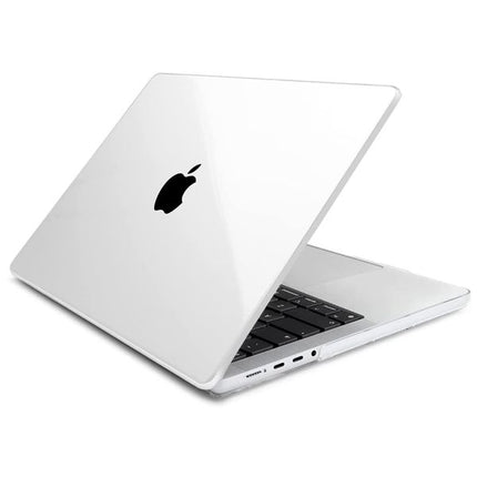 Silver Apple MacBook Pro 14.2-Inch (2021) Laptop vtora upotreba M1 - 10 cores with Apple logo on a white background