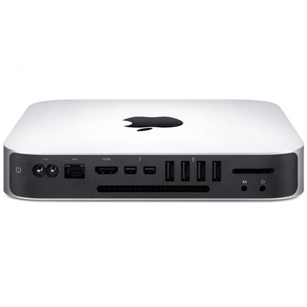 Apple device with multiple ports on a white background
Appple Mac mini 7.1 Late 2014 A1347 Kompyutar vtora upotreba