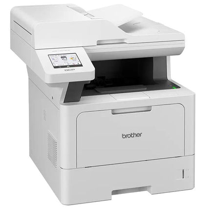 Brother DCP-L5510DW - Професионално мултифункционално лазерно устройство, монохромен печат - копиране, автоматично двустранно принтиране и цветно сканиране. Гигабитова, безжична 2.4GHz и 5GHz WiFi мрежа. Гаранция - 24 месеца.