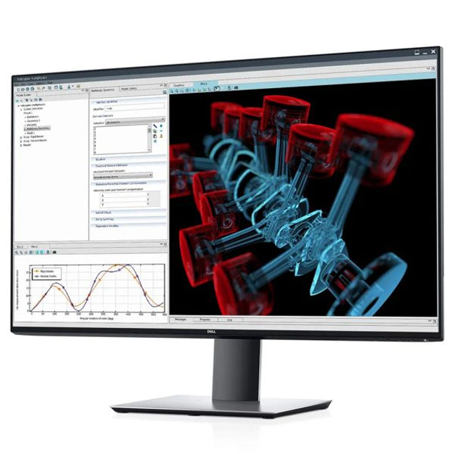 32" Монитор втора употреба DELL U3219Q ULTRASHARP 4K (3840 x 2160), IPS - матрица, DisplayPort, HDMI, USB-C Power Delivery, USB 3.0 HUB