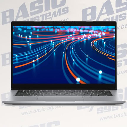 Laptop with a dynamic blue and orange abstract design on the screen, branded with 'Basic Systems'.
DELL Latitude 5320 Laptop vtora upotreba 