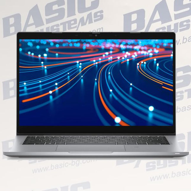 Laptop with a dynamic blue and orange abstract design on the screen, branded with 'Basic Systems'.
DELL Latitude 5320 Laptop vtora upotreba 