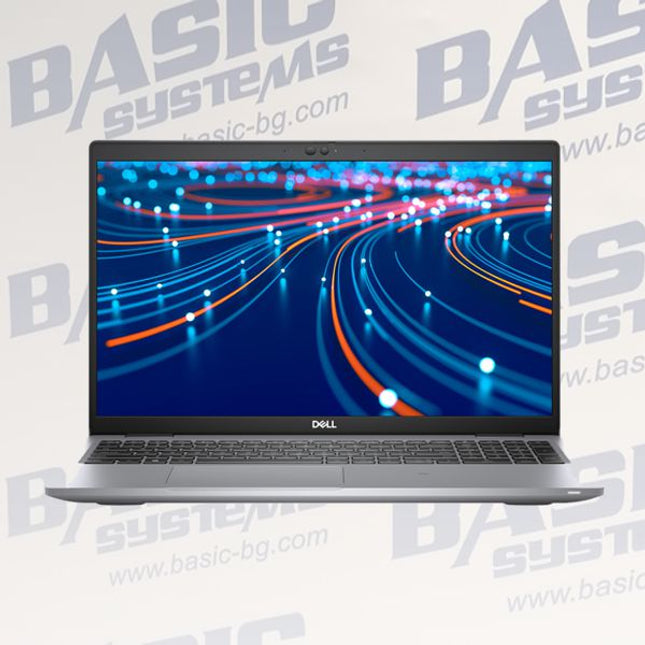 Laptop with a colorful display on a white background with 'Basic Systems' branding.
DELL Latitude 5520 laptop vtora upotreba CPU i5 1145G7
