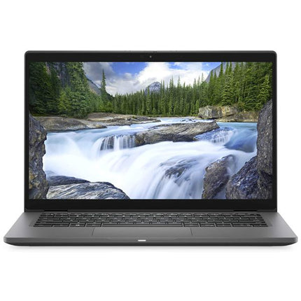 Laptop displaying a scenic wallpaper of a waterfall and forest on a white background
DELL Latitude 7310 2 in 1 Laptop vtora upotreba 