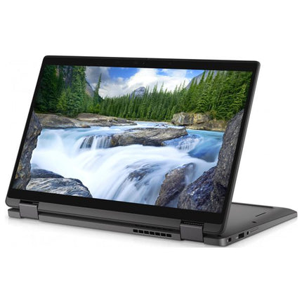 Laptop displaying a scenic wallpaper of a waterfall on a white background
DELL Latitude 7310 2 in 1 Laptop vtora upotreba 