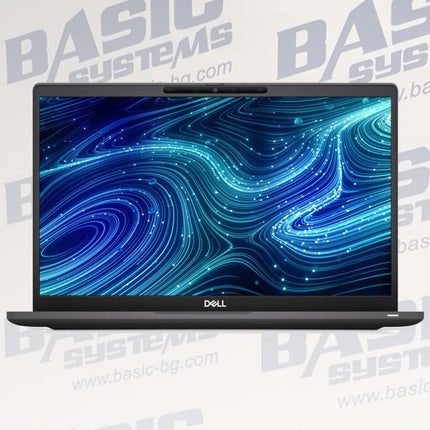 Laptop with a blue abstract design on the screen against a Basic Systems branded background
DELL Latitude 7320 Laptop vtora upotreba