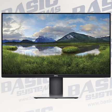 DELL P2219h 22" Монитор втора употреба - (1920x1080, IPS - матрица, DisplayPort,VGA, HDMI,  USB 3.0)