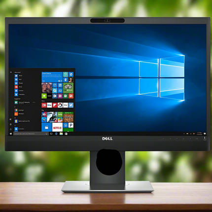 DELL P2418HZm  24" Монитор втора употреба - (1920 x 1080, IPS - матрица, DisplayPort, USB 3.0, HDMI, Камера)