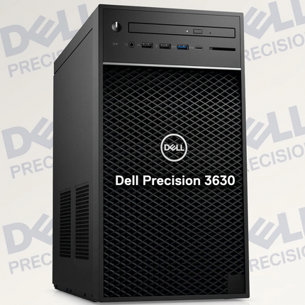 DELL PRECISION 3630 Работна станция втора употреба - CPU i7-8700, 16GB RAM DDR4, 512GB SSD, NVIDIA Quadro P4000 - 8 GB