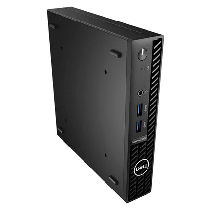 Dell OptiPlex 3000 small form factor computer on a white background with 'BASIS' branding.