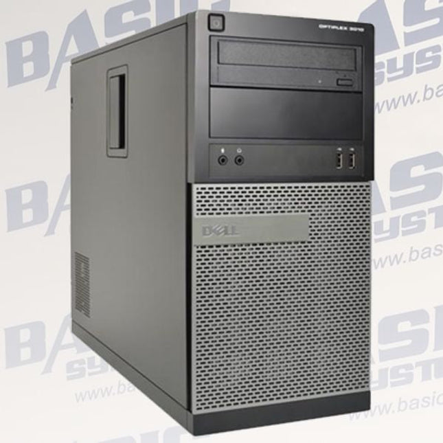 DELL OptiPlex 3010 Tower Компютър втора употреба - CPU i5-3470 3.20 GHz, 8GB RAM, 250GB HDD, HD Graphics 2500