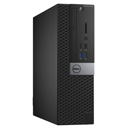 Dell computer tower on a white background
Kompyutar vtora upotreba DELL OptiPlex 7040 SFF - CPU i7-6700