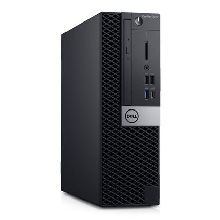 Dell computer tower on a white background
Kompyutar vtora upotreba DELL OptiPlex 7070 SFF - CPU i7-9700,