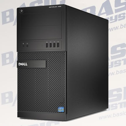 Dell OptiPlex computer tower on a white background with 'Basics' branding.
DELL OptiPlex XE2 TOWER