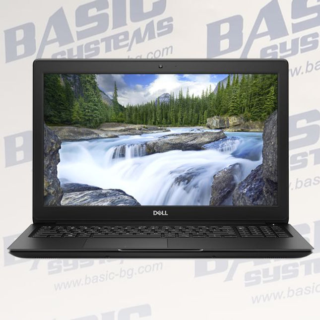 Laptop displaying a nature scene with a visible Dell logo on a branded 
background
Dell Latitude 3500 Laptop vtora upotreba