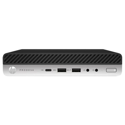HP ProDesk 600 G5 Desktop Mini Компютър втора употреба - CPU G5420T - 3.20 GHz, 16GB RAM DDR4, 256GB SSD, UHD Graphics 610