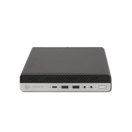 HP ProDesk 600 G5 Desktop Mini Компютър втора употреба - CPU G5420T - 3.20 GHz, 16GB RAM DDR4, 256GB SSD, UHD Graphics 610