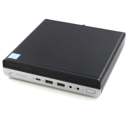 HP ProDesk 600 G5 Desktop Mini Компютър втора употреба - CPU G5420T - 3.20 GHz, 16GB RAM DDR4, 256GB SSD, UHD Graphics 610