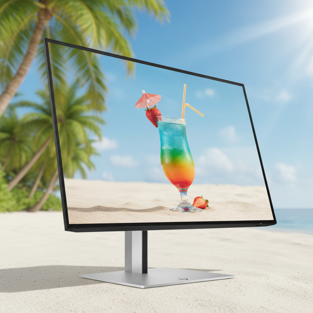 HP Series 7 Pro 24 inch WUXGA Monitor - 724pn - 24" Монитор втора употреба - (WUXGA 1920 x 1200, IPS - матрица, DisplayPort, HDMI, USB)