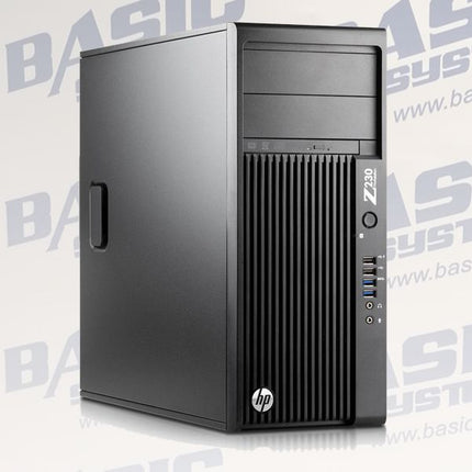 HP Z430 computer tower on a light gray background with 'BASYS' branding.
HP Z230 Tower Rabotna stantsia vtora raka
