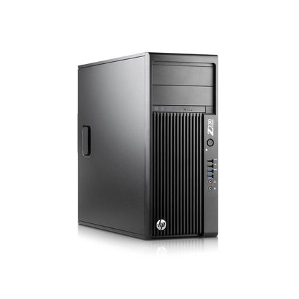 HP desktop computer tower on a white background
HP Z230 Tower Rabotna stantsia vtora raka
