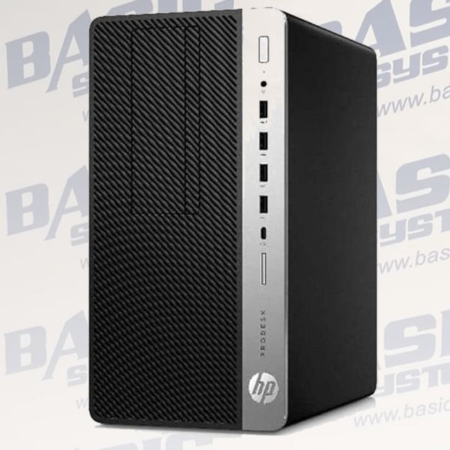 HP ProDesk 600 G4 Microtower Компютър втора употреба - CPU i7 8700T - 4.00 GHz, 16GB RAM DDR4, 512GB NVMe, UHD Graphics 630