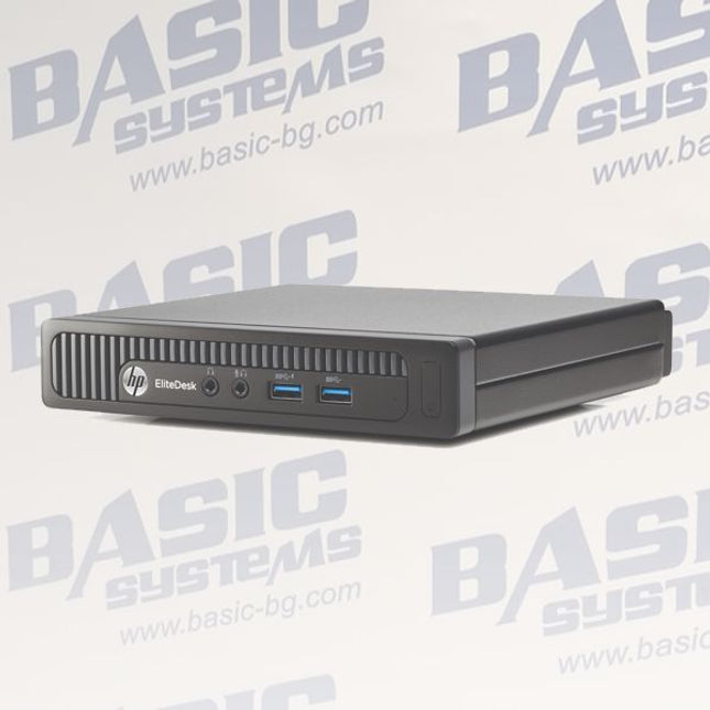HP EliteDesk 800 G1 DM (mini) Компютър втора употреба - CPU I5 4590T, 8GB RAM, 256GB SSD, HD Graphics 4600