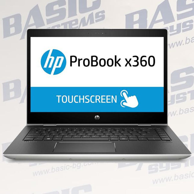 HP ProBook x360 440 G1 Лаптоп втора употреба - CPU i5-8250U, 8GB RAM, 256GB NVMe, HD Graphics 520, 1920x1080, IPS, TOUCH