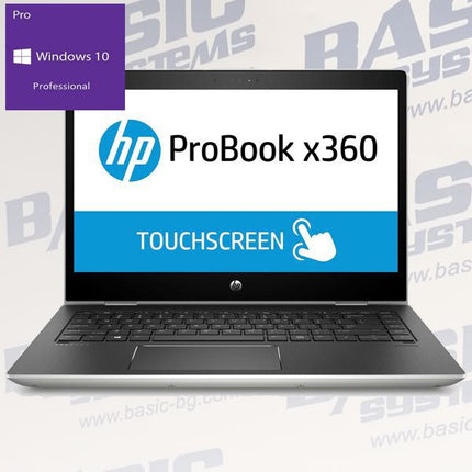 HP ProBook x360 440 G1 Лаптоп втора употреба - CPU i5-8250U, 8GB RAM, 256GB NVMe, HD Graphics 520, 1920x1080, IPS, TOUCH, win10pro