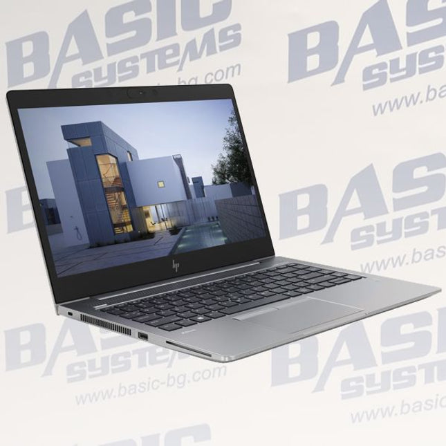 HP ZBook 14u G5 Лаптоп втора употреба - CPU i7-7600U, 16GB RAM DDR4, 512GB NVME, (AMD Pro WX3100-4GB, IPS, 1920x1080, TOUCH)