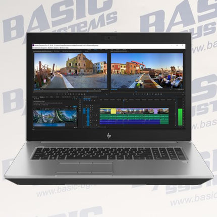 HP ZBook 17 G5 Лаптоп втора употреба - CPU i7-8850H, 64GB RAM DDR4, 1TB NVME, GPU NVIDIA Quadro P4200 - 8GB