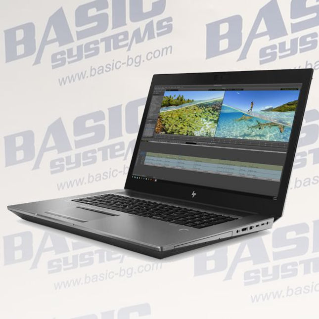 HP ZBook 17 G6 Лаптоп втора употреба - CPU i7-9850H, 64GB RAM DDR4, 1TB NVME, GPU NVIDIA Quadro RTX 4000 - 8GB