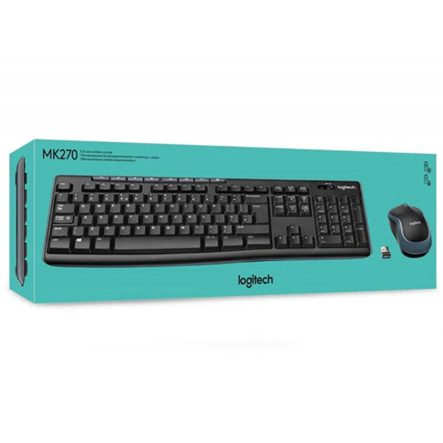 LOGITECH MK270 WIRELESS Kлавиатура + Mишка (24 месеца гаранция)