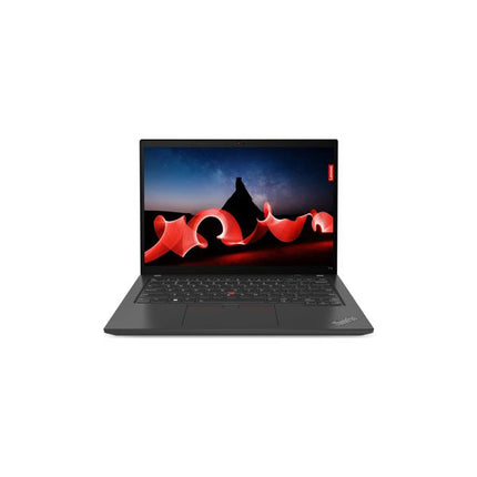 Laptop with a red and black design on the screen against a white background
Lenovo ThinkPad T14 G4 Laptop vtora upotreba - CPU i7 1355U - 10 CORES, 16GB RAM DDR5