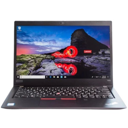 Laptop with scenic wallpaper on a white background
Lenovo ThinkPad T490s Лаптоп втора употреба - CPU i7-8665U