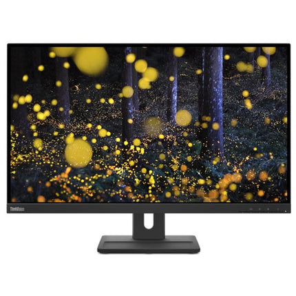 Monitor displaying a nature-themed wallpaper with trees and glowing elements on a white background
27" Lenovo ThinkVision E27q-20 Monitor vtora upotreba - 2560 x 1440
