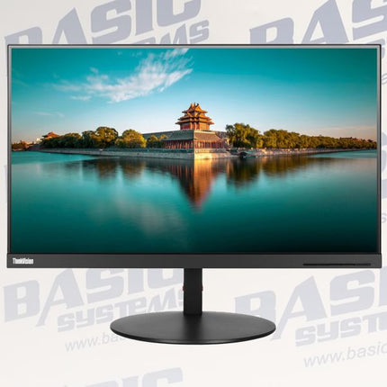 27" Lenovo ThinkVision P27h-10 Монитор втора употреба - (2560 x 1440; IPS - матрица; DisplayPort, VGA, HDMI, USB 3.0, USB-C)