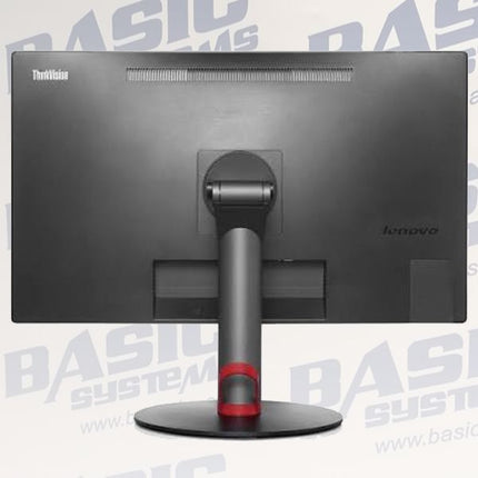 ThinkVision Lenovo computer monitor stand and backplate assembly with a black circular base and a red accent ring on the stand, shown against a white background with a faint watermark.
28" Lenovo ThinkVision   Pro2820D 28-inch FHD MVA LED monitor vtora raka