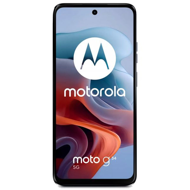 Motorola Moto G34 5G 128GB 8GB RAM Dual, Ice Black - НОВ 24 месеца гаранция