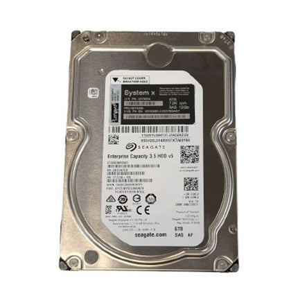 Seagate Enterprise Capacity 6TB 3.5 Твърд диск втора употреба, SAS 12.0 GB/S, 7200rpm, 256MB,  ST6000NM0095