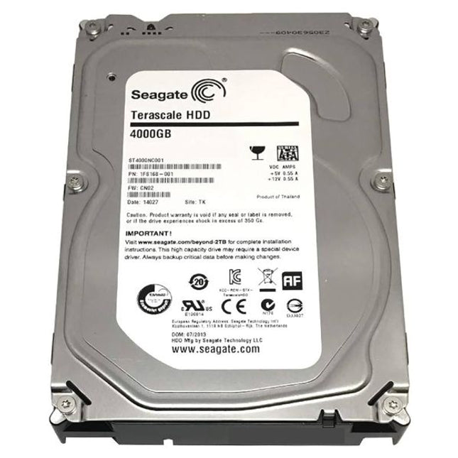 Seagate ST4000NC001 4TB Твърд диск 3.5 втора употреба, SATA