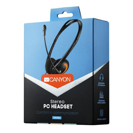 Слушалки с микрофон Canyon CNS-CHS01 - 1.8m