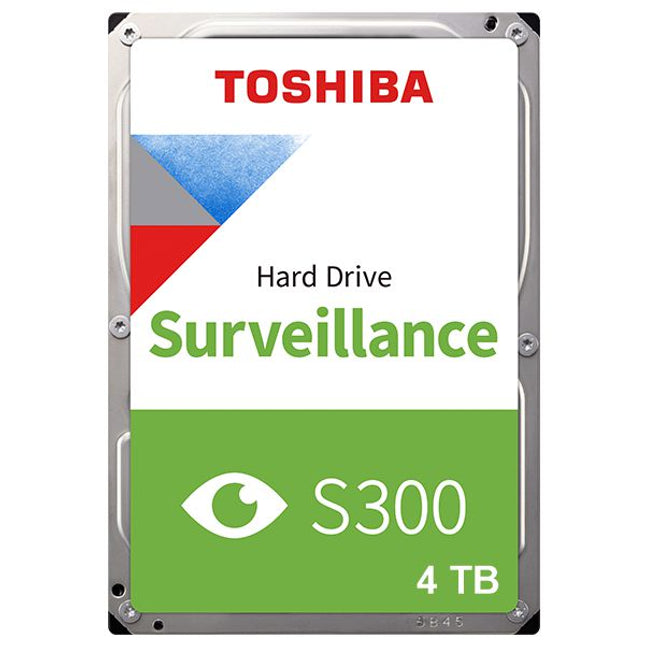 Toshiba S300 Surveillance 4TB Твърд диск 3.5", SATA 3, 5400rpm, NEW