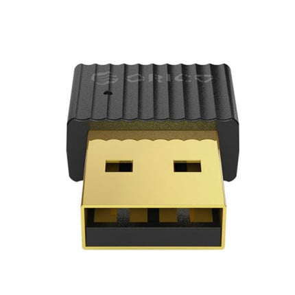 USB adapter with black and gold design on a white background
USB Bluetooth 5.0 adapter