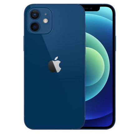 Apple iPhone 12 Смартфон втора употреба, Blue, 64 GB, Процесор: Hexa-core (2x3.1 GHz Firestorm + 4x1.8 GHz Icestorm) Чипсет: Apple A14 Bionic (5 nm) РАМ памет: 4GB RAM памет: 64 GB Слот за карта: не Nano-SIM and eSIM or Dual SIM: да Видео ускорител: Apple GPU (4-core graphics) Размер на дисплея: 6.1 inches,