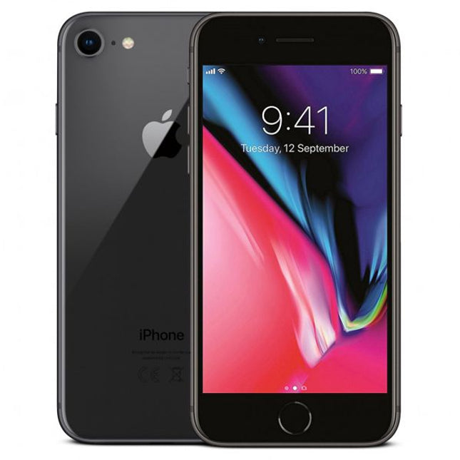 Apple iPhone 8 Смартфон втора употреба, Black, 256GB